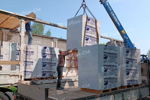 Газосиликатные блоки Могилевский КСИ D600 625х500х200 стеновые